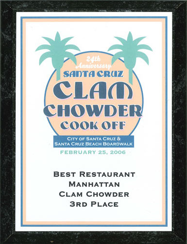 Calm Chowder 2006 3rd Best Red