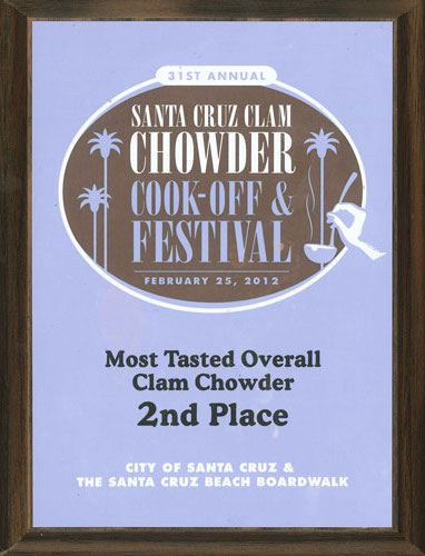 Calm Chowder 2012 2nd 