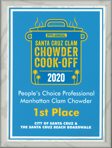 Clam Award 1st 2020